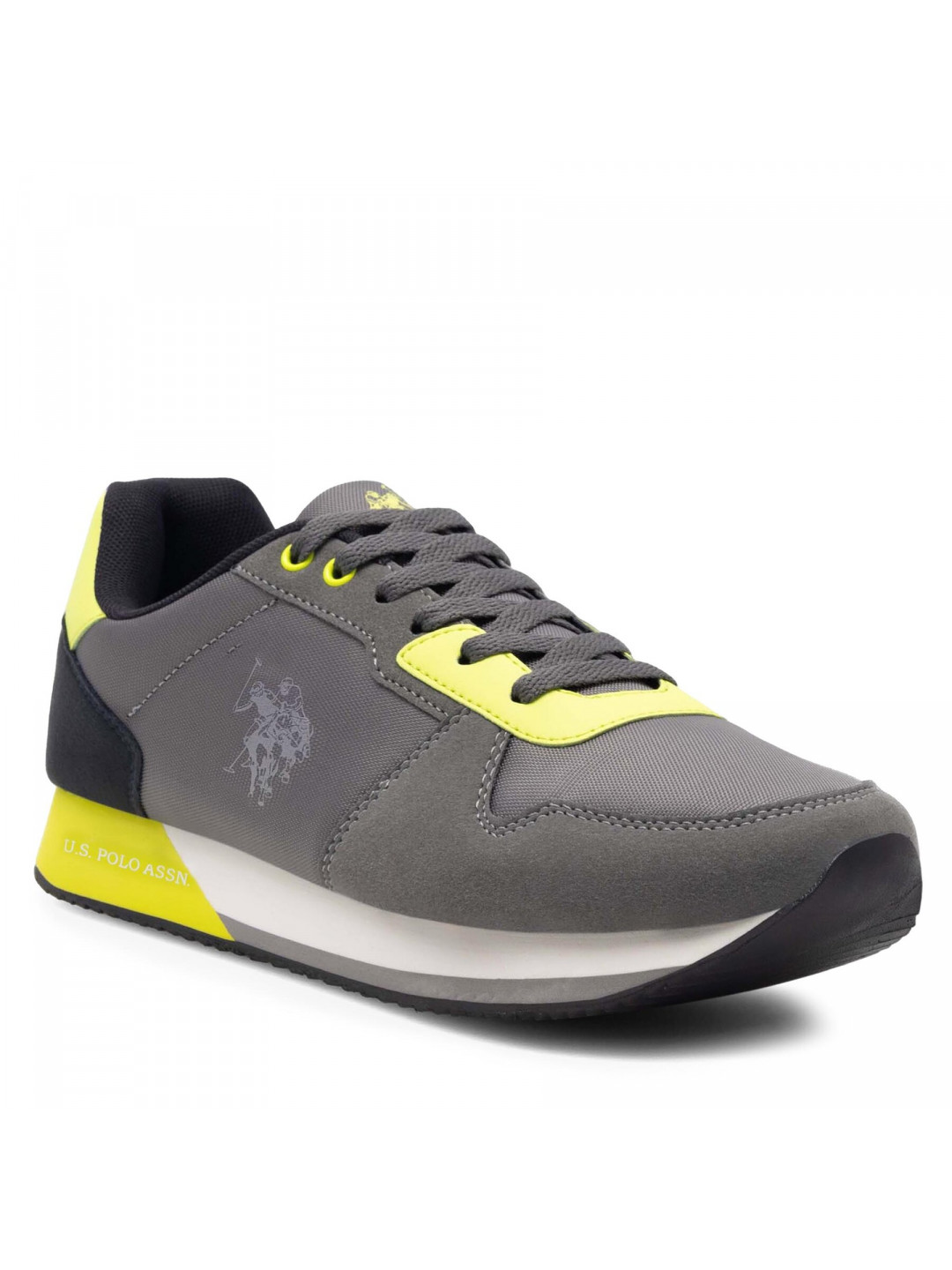 Sneakersy U S Polo Assn NOBIL011M CNH1 Šedá